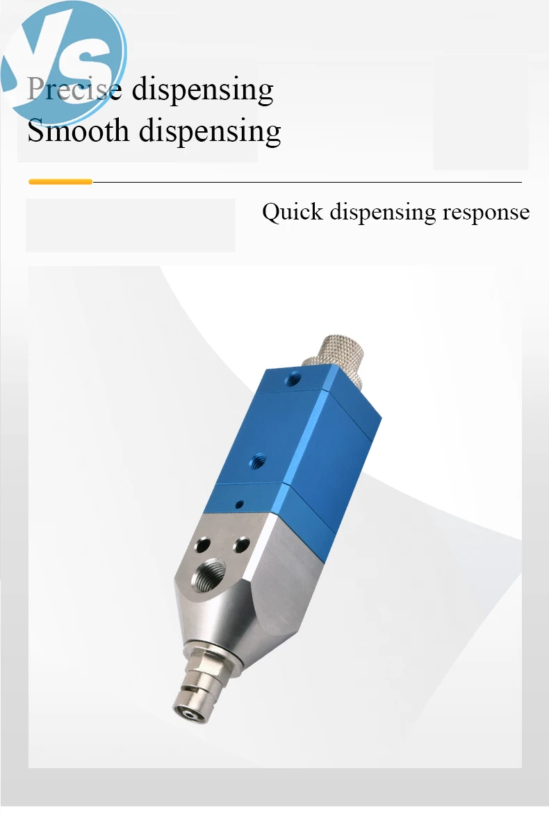 Description Picture 6 of itemHot Sale Dispensing Valve Ejector Type Spray Valve Pneumatic Double Liquid Dispensing Machine Back Suction Alcohol Drip Valve