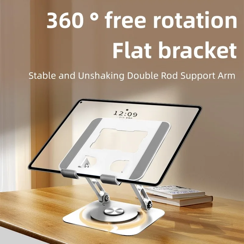 Mobile Phone Tablet Universal Stand Portable Hollow Metal 360 Degree Rotatable Lazy People Special Desktop Game Painting Stand