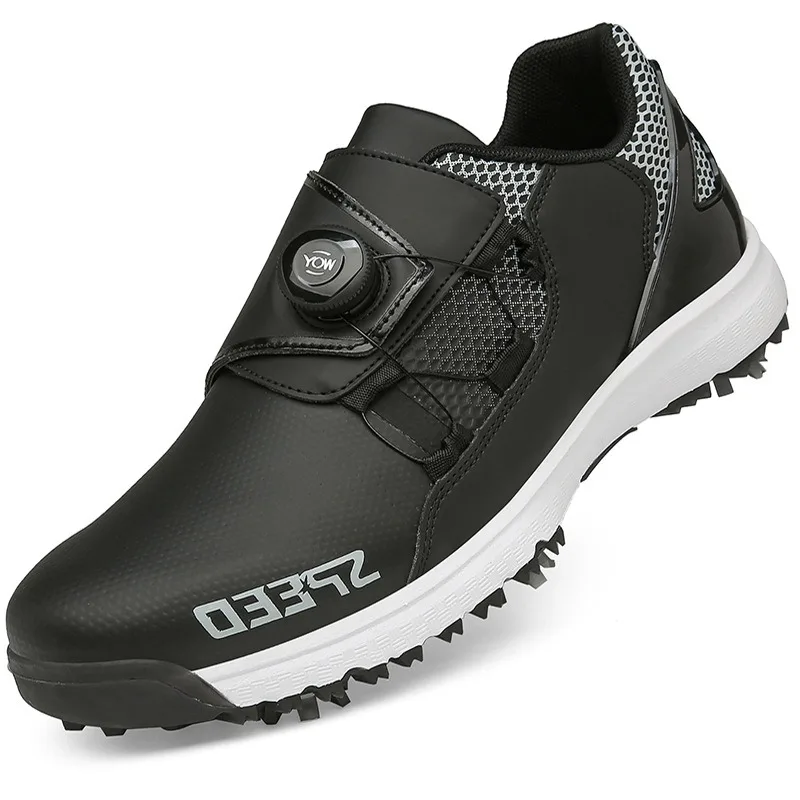 2024 Comfortable Golf Shoes Men Big Size 36-47 Professional Golf Spikeless Sneakers Non-Slip Waterproof Golfer Walking Footwear 3