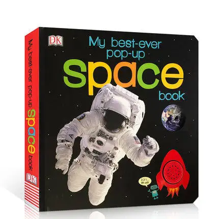 

MiluMilu My Best-Ever Pop-Up Space Book Solar SyStem Buku Three Dimensional Book Of EnlightEnmEnt On Outer Space And Related