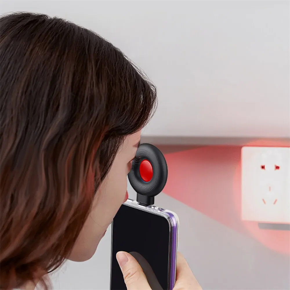 S4d98dc6a424a47378e2b6cfe96b5aef2e Detector Portable Mini Mobile Phone USB Alarm Hotel Infrared Anti Surveillance Anti Candid Shooting Pinhole Camera Mallzona