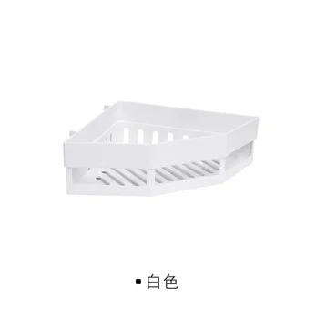 ชั้นวางแชมพูอลูมิเนียมจัดระเบียบชั้นเก็บของในครัวในห้องน้ำชั้นวางของในห้องน้ำชั้นเก็บเครื่องสำอางแบบไม่ต้องเจาะ 7