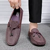 Lightweight Tassel Loafers Men Casual Shoes Handmade Leather Male Slip on Flats Man Moccasins Luxury Mens Driving Shoes 2024 4