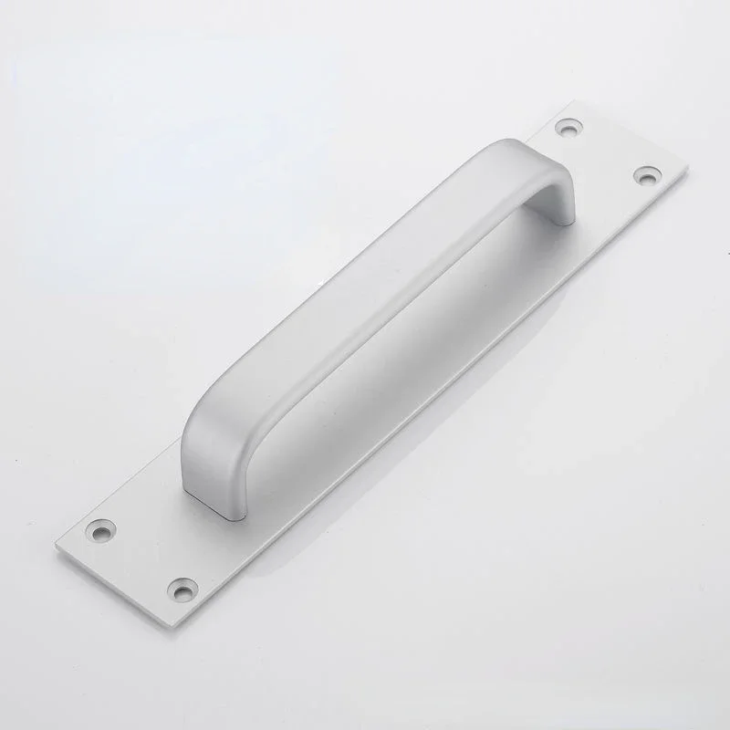 Sleek Aluminium Alloy Door Handle - Black, Silver, and White Finishes
