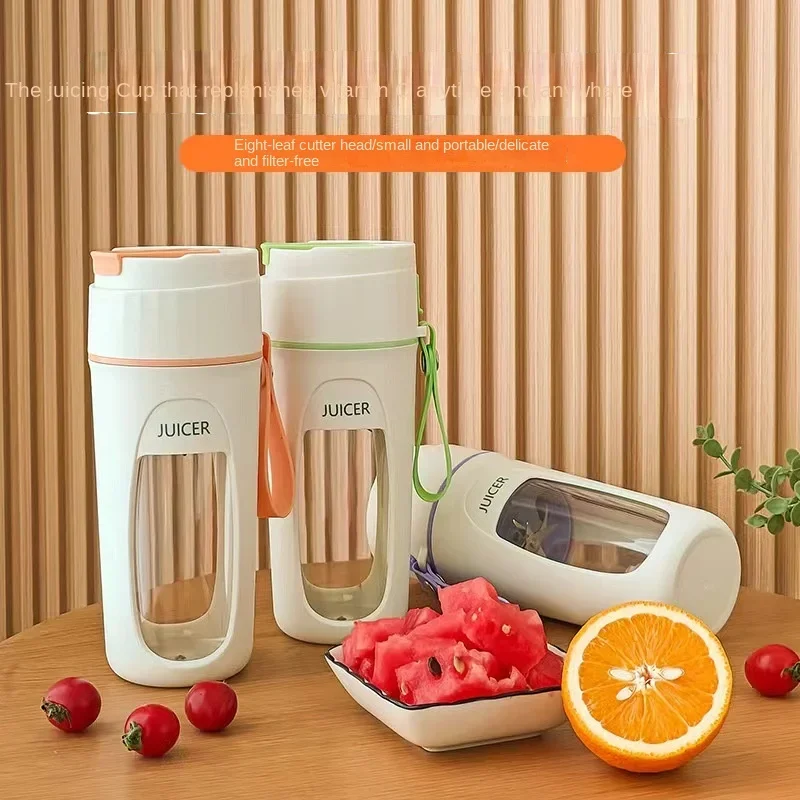 Portable Blender USB Rechargeable Personal Size Blender Juicer Machines Cup For Smoothies And Shakes Mini Fruit Mixer Cup 2