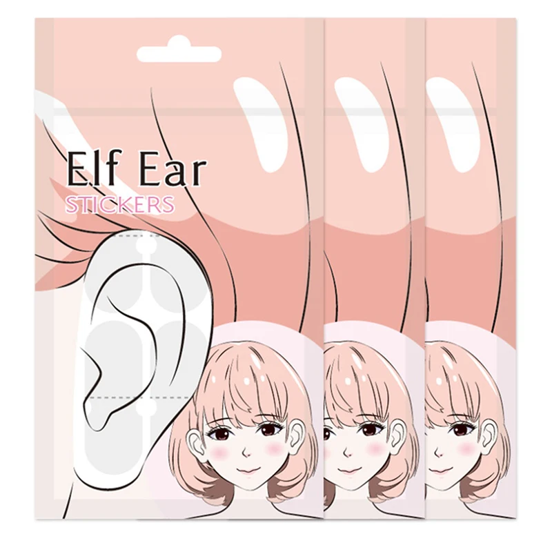 Elf Ear Stickers Veneer Ears Become Ear Correction Vertical Stand Ear Stickers Magic Sitcker Photo Stereotypes V-Face Stickers