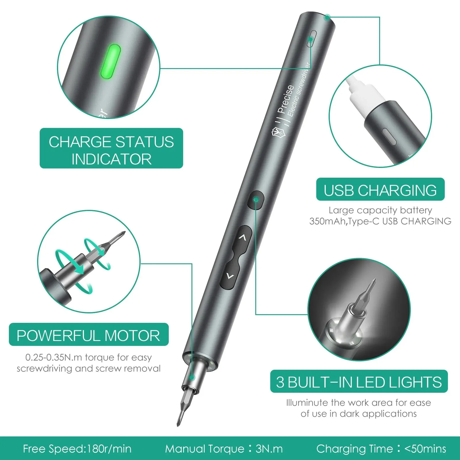 Rechargeable Electric Screwdriver