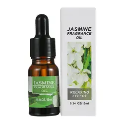 Aromatherapy Scented Essential Oils Set with Dropper for Home and Auto Freshening (Jasmine)