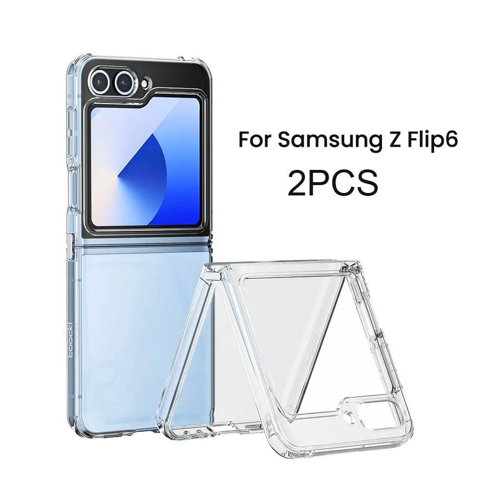 Toocki Transparent TPU Shockproof Phone Case Cover
