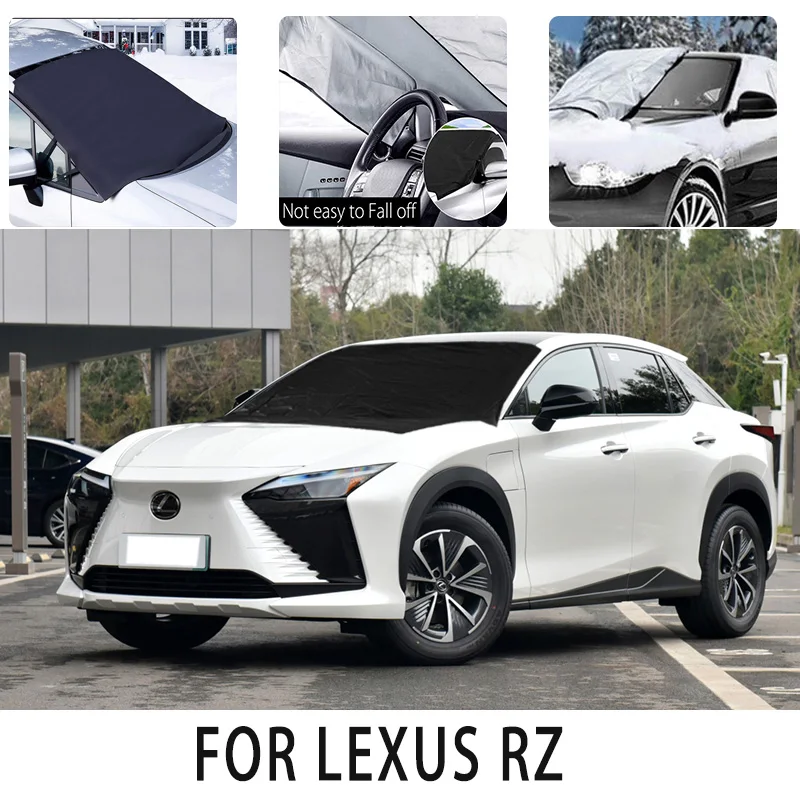 

Car snow cover front cover for LEXUS RZ Snowblock heat insulation sunshade Antifreeze wind Frost prevention car accessories
