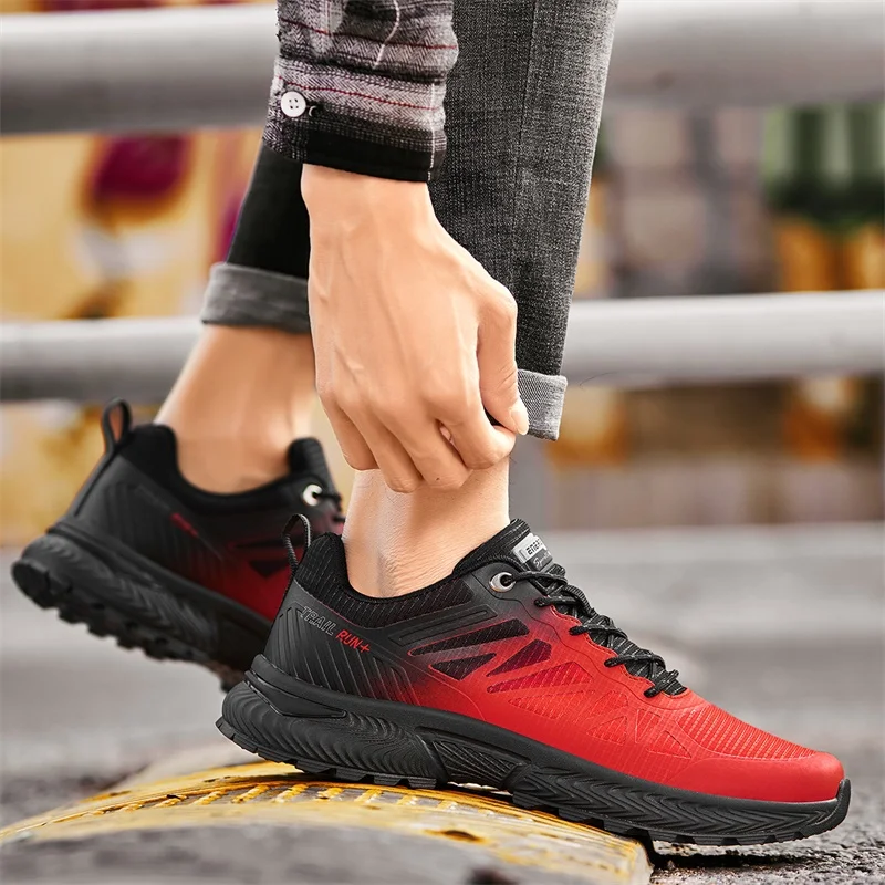 Description Picture 3 of itemMen's Sports Shoes Non Slip Breathable High-quality Outdoor Running Shoes Mesh Comfortable Promotion Casual Shoes for Men