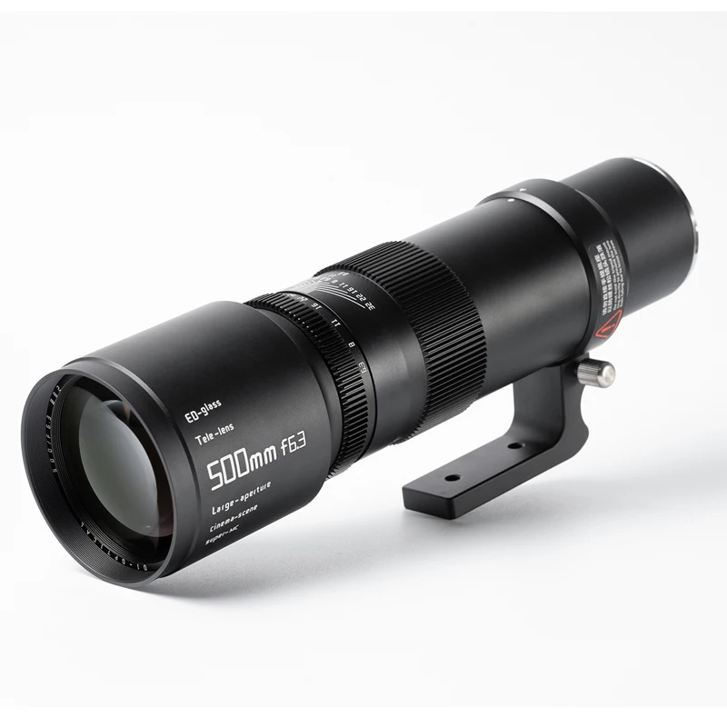 TTArtisan 500mm F6.3 풀프레임 망원 카메라 렌즈 (후지 X, 니콘 F/Z, 캐논 RF 마운트용) - 가장 인간적인 사진 촬영을 위한 제품