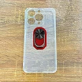 Clear  TPU C Red