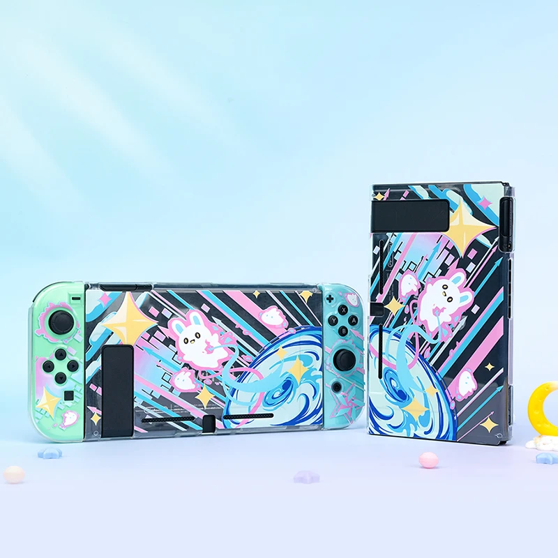 

Переключатель прозрачный кристалл чехол Для Nintendo переключатель Мягкая обложка Корпус NS игровая консоль Защитный чехол Чехол Для Nintendo пере...