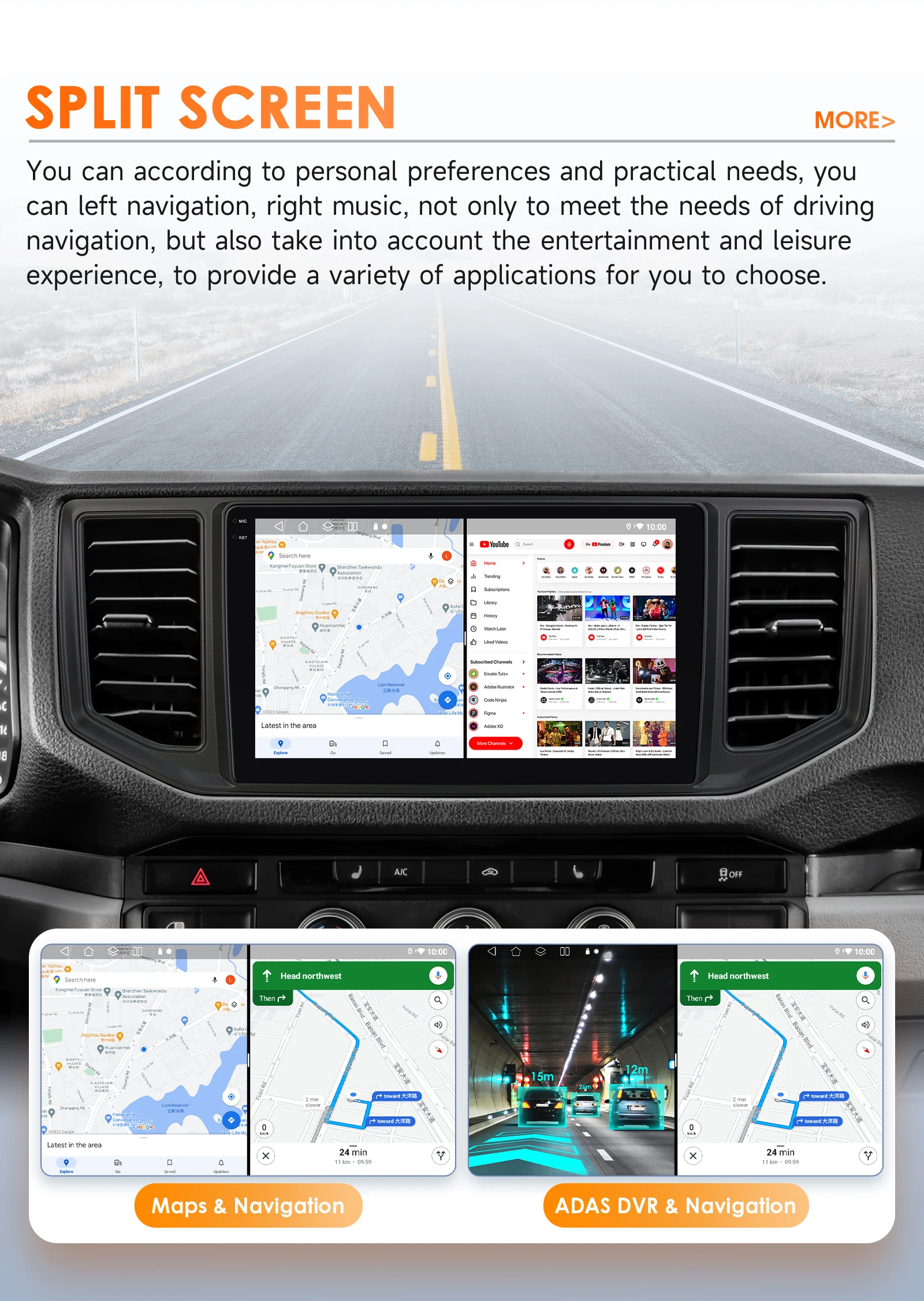 2Din 360-Kamera Android13 Autoradio für Volkswagen Crafter 2017 - 2021 Auto-Multimedia-Player Intelligenter Bildschirm Autoradio Carplay – Detail 39