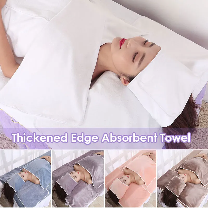 Description Picture 3 of itemSuper Soft Microfiber Face Towel Set SPA Beauty Salon Towel Pack Bandana Bath Towel Perfect for SPA 3pcs Mask Removing Face Wrap