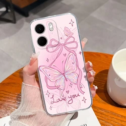 Floral Lightweight TPU Silicone Phone Cover - Soft, Slim, Transparent Case - OPPO A5x 5G (U671)