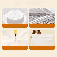 Mattress Vacuum Storage Bag Zippered Mattress Bag  for Memory Foam Mattress Moving Shipping Storage 2