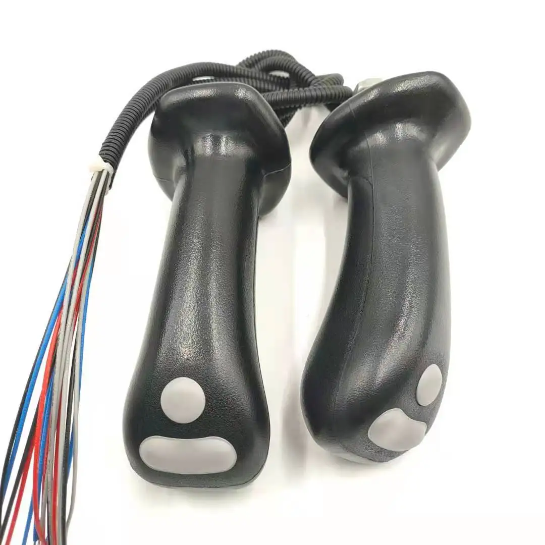 Rexroth joystick handle glue 4 button keys 14mm for Excavator Parts Yuchai LONKING XCMG Revo 65/75-8/80