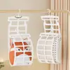 Multifunctional Hanging Pillow Drying Rack Windproof Adjustable Toys Doll Hanger ABS Wardrobe Cushion Storage 1