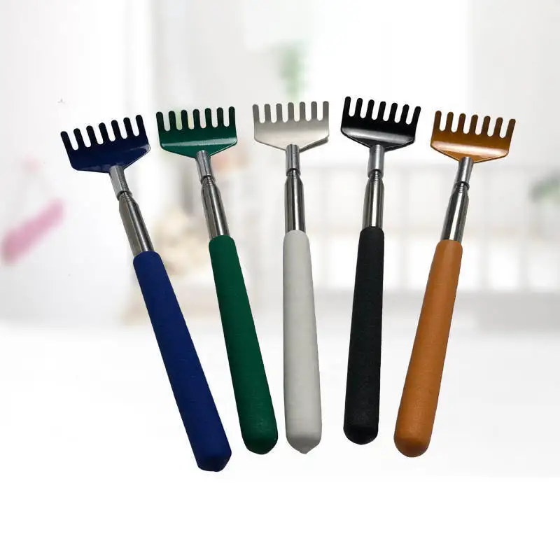 Back Scratcher Telescopic Scratching Back Scratcher Massager Kit Scraper Extendable Telescoping Itch Health Products Hackle
