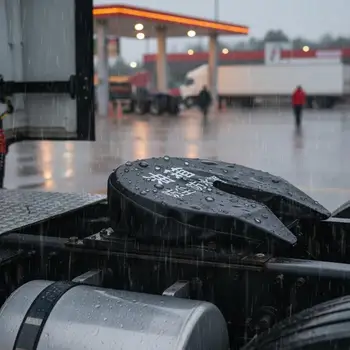 Tappo del serbatoio del carburante per camion, di grandi dimensioni, antipolvere e impermeabile, adatto per camion e escavatori per attrezzature pesanti, universale