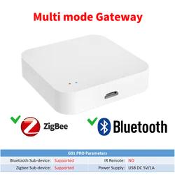 Tuya Zigbee Wireless Smart Home Hub with Voice Assistant Integration (Multi Mode Gateway)