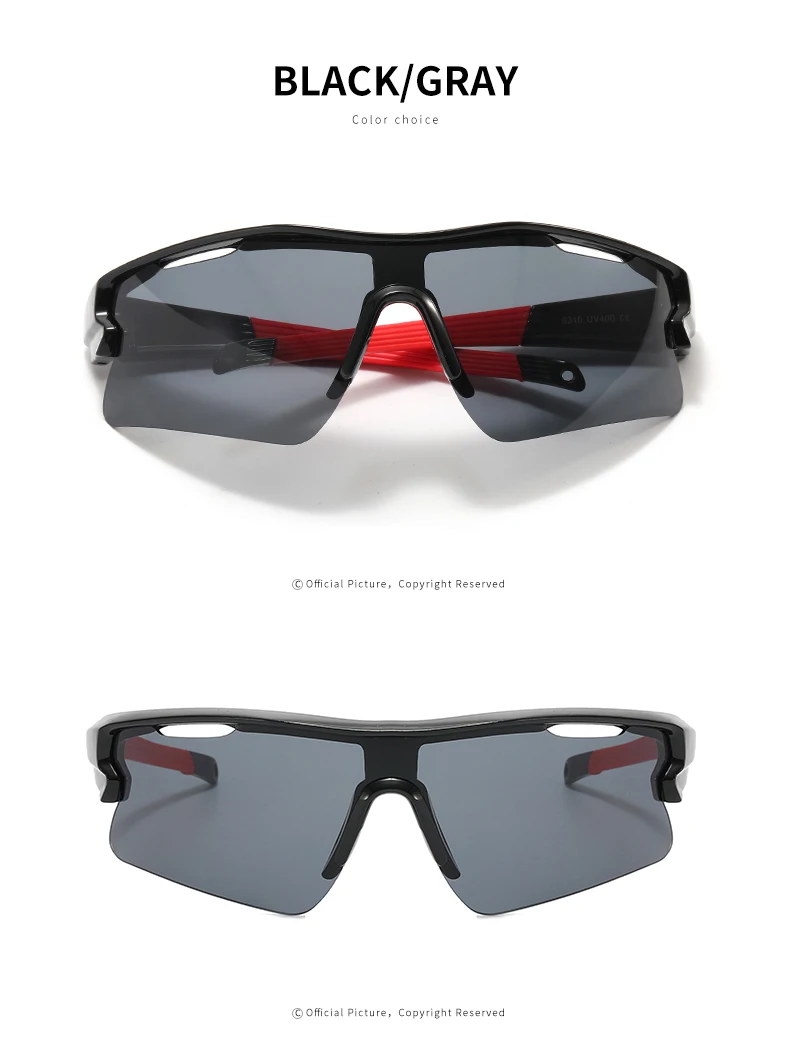 Acheter Lunettes de cyclisme en plein air hommes femmes vtt lunettes de vélo de route UV400 sport course lunettes de pêche vélo équitation lunettes de soleil