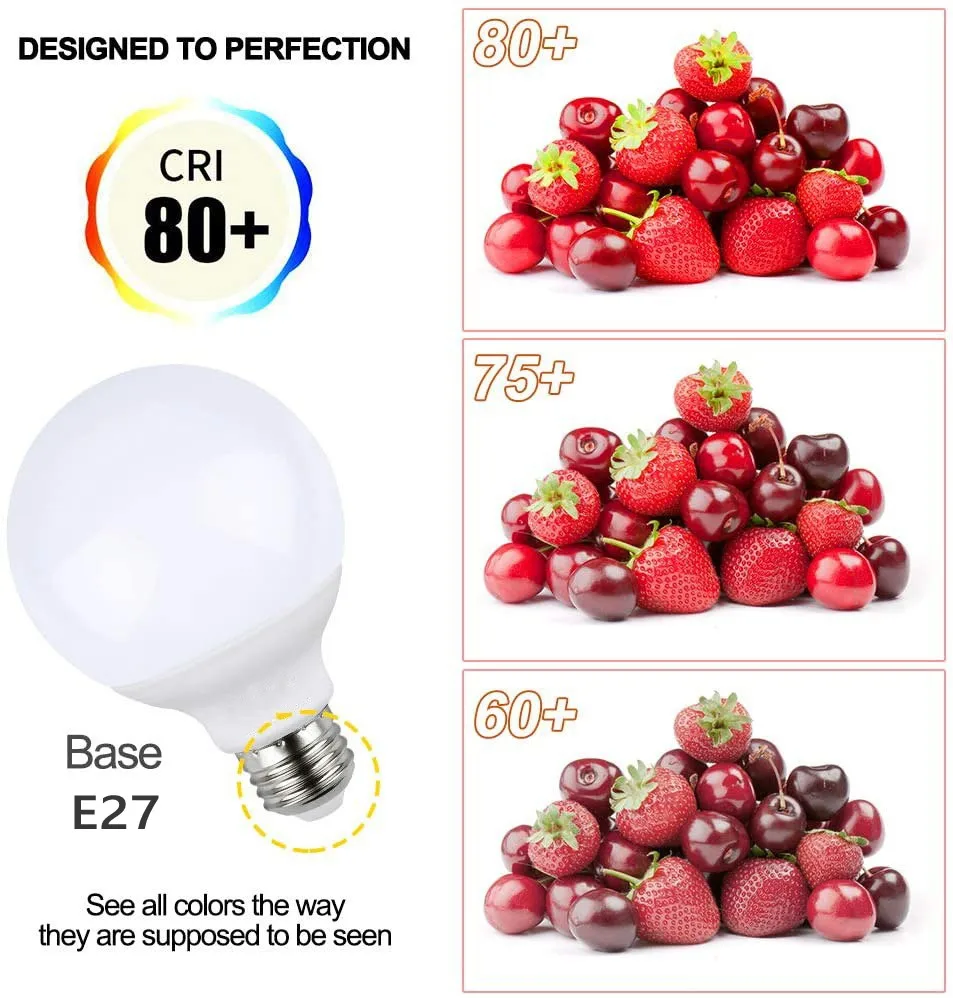 LED 전구 램프 E27 9W 12W 20W 30W 220V 전구, 스마트 IC 리얼 파워 스포트라이트 고휘도 램프