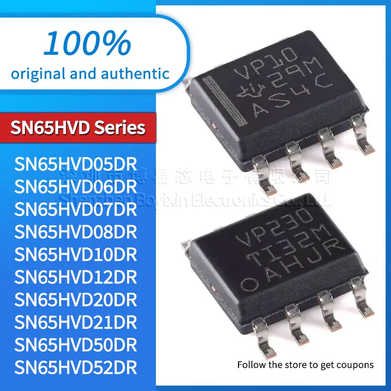 

SN65HVD230DR SN65HVD379DR SN65HVD05DR SN65HVD06DR SN65HVD07DR SN65HVD08DR SN65HVD10DR SN65HVD12DR SN65HVD20DR 21DR 50DR 52DR IC
