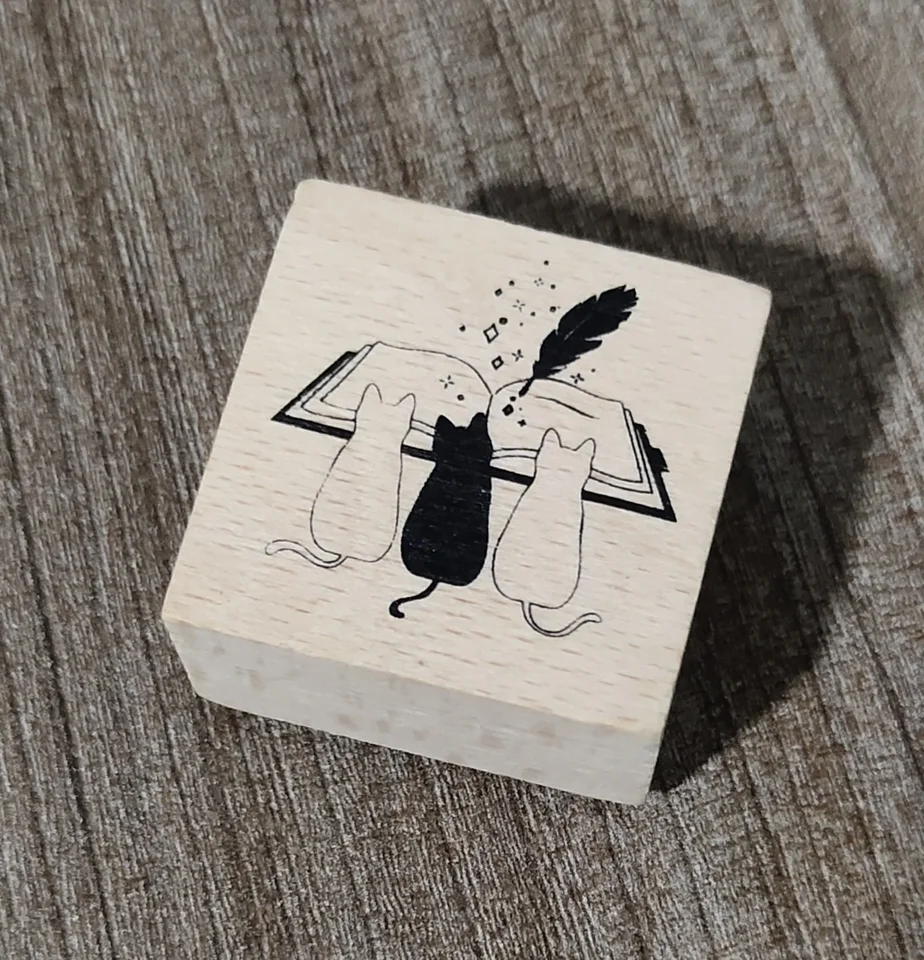 Stencil E Timbri Trasparenti A Forma Di Gatto - Per Scrapbooking E