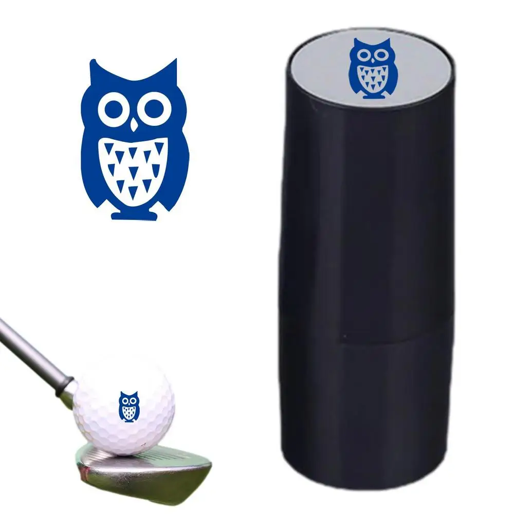 Waterproof Golf Ball Stamp Funny Golf Ball Stamper Stencil Quick Dry Lasting Waterproof Automatic Oil Out Golf Ball Stamp Ball