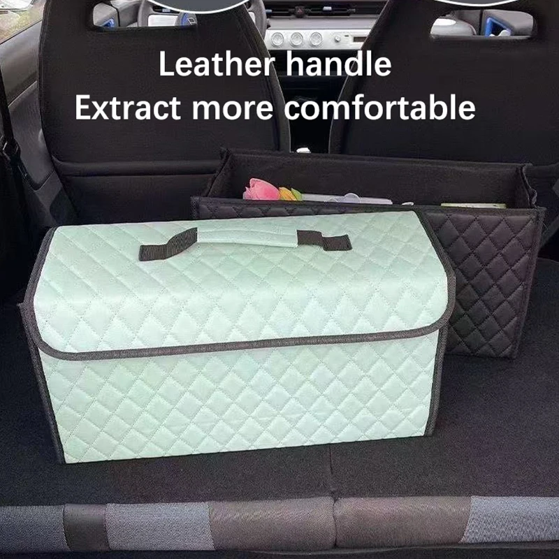 Foldable Car Trunk Storage Box Vehicle Tool Kit Automotive Organizer Bag-Rear Boot Space Saving Solutions for Cars