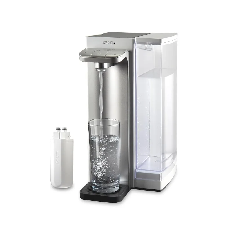 

Brita Hub Instant Powerful Countertop Water Filter System, Reduces 70+ Contaminants, 12 Cup Water Reservoir,