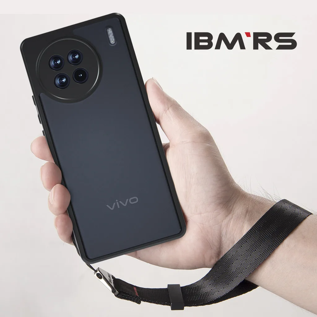 

IBMRS for vivo X90 Pro+/Pro Plus Case,Prevents Accidental Drops (Comes with wrist strap)Camo Transparent Phone case