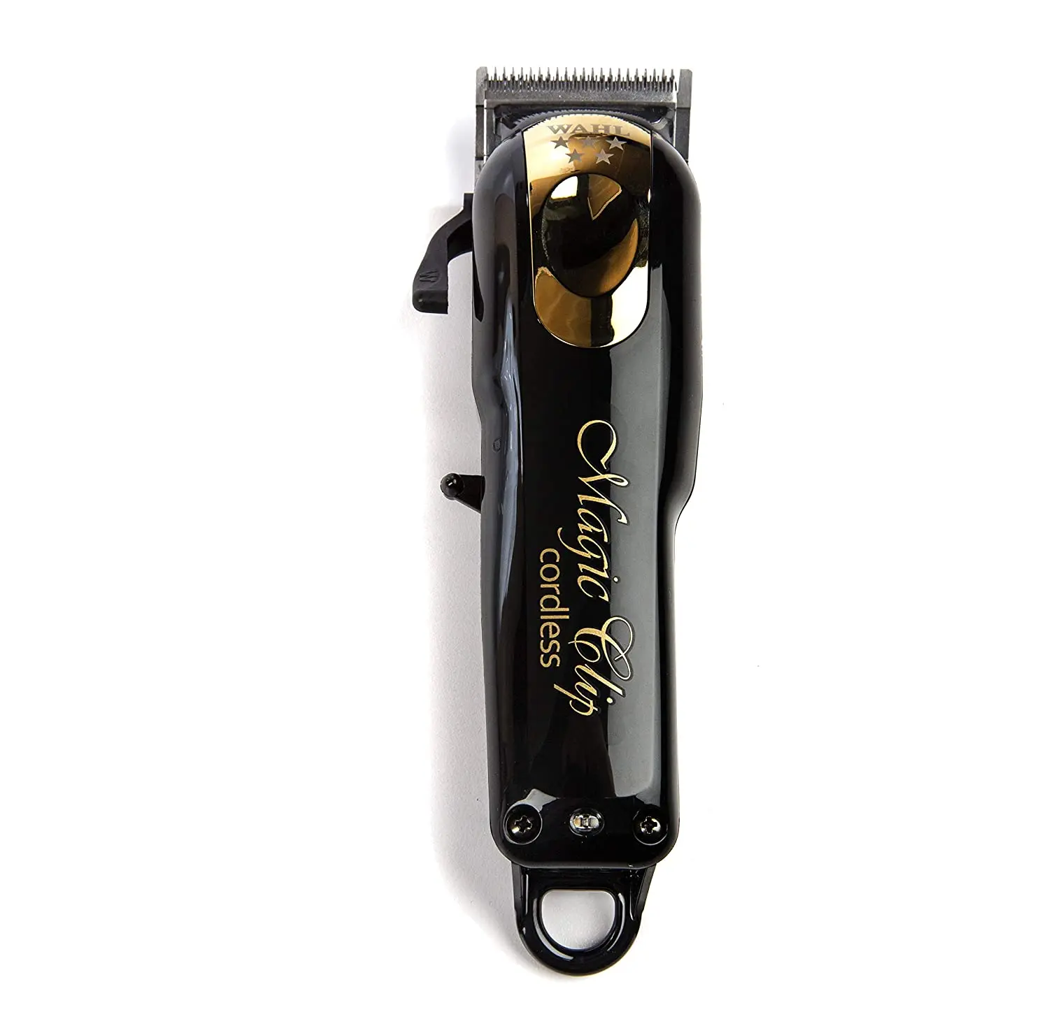 Wahl Professional 5-Star Limited Edition Black ＆ Gold Cordless Magic Clip #8148 Great for Professional Stylists and Barbers