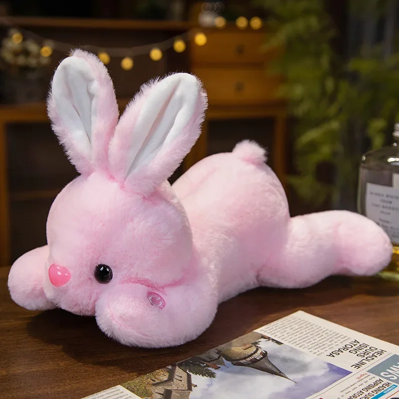 Plush toy Light Up Rabbit Plush Toy Colorful Stuffed Animal Rabbit Doll Kawaii Bunny Peluche Christmas Gift for Kids