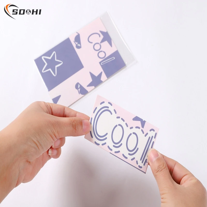 

10Set Ins Style Card Head Card Back Packaging Card Set Card Bag Decoration Baking Gift Packaging Card DIY Packaging Material