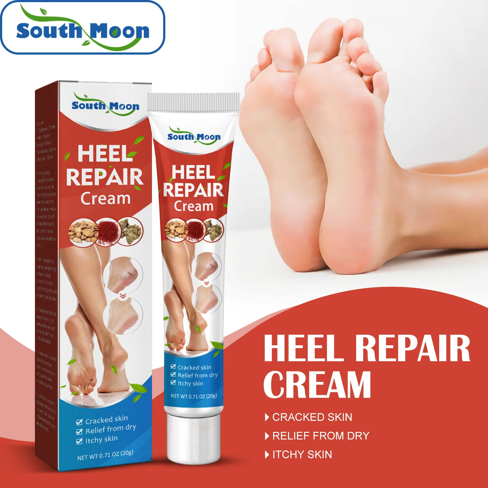 Pack of 2 - PediCare Cracked Heel Repair Cream Active +K 35ml from Silkia |  eBay