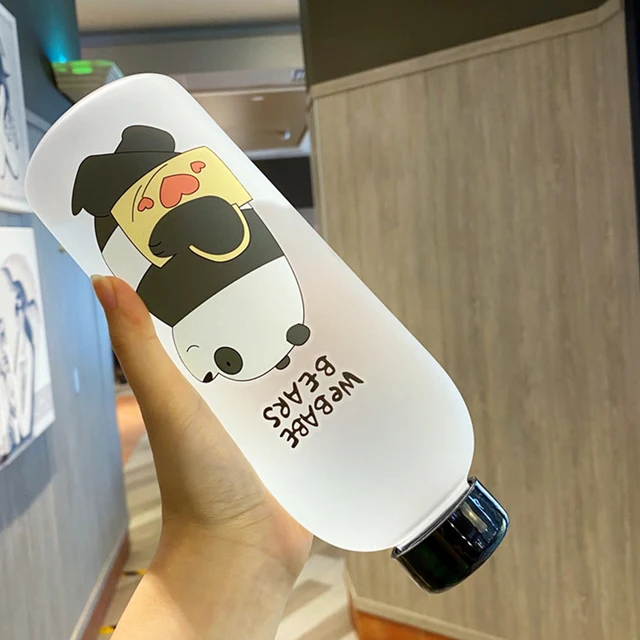 Cute Panda Bear Cup With Straw - the perfect eco-friendly water bottle for adults