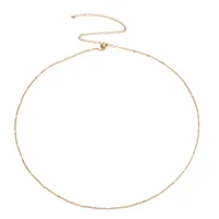 MinaMaMa Stainless Steel Beach Bikini Waist Chain Belly Body Chain For Women Fashion Minimalist Sexy Body Jewelry 4