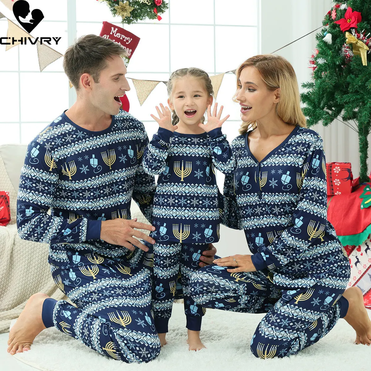 

Рождественская Пижама, одинаковые наряды для семьи, одежда для сна для отца, матери и ребенка, одежда для сна, пижама для мамы и меня, комплект одежды, топы + штаны