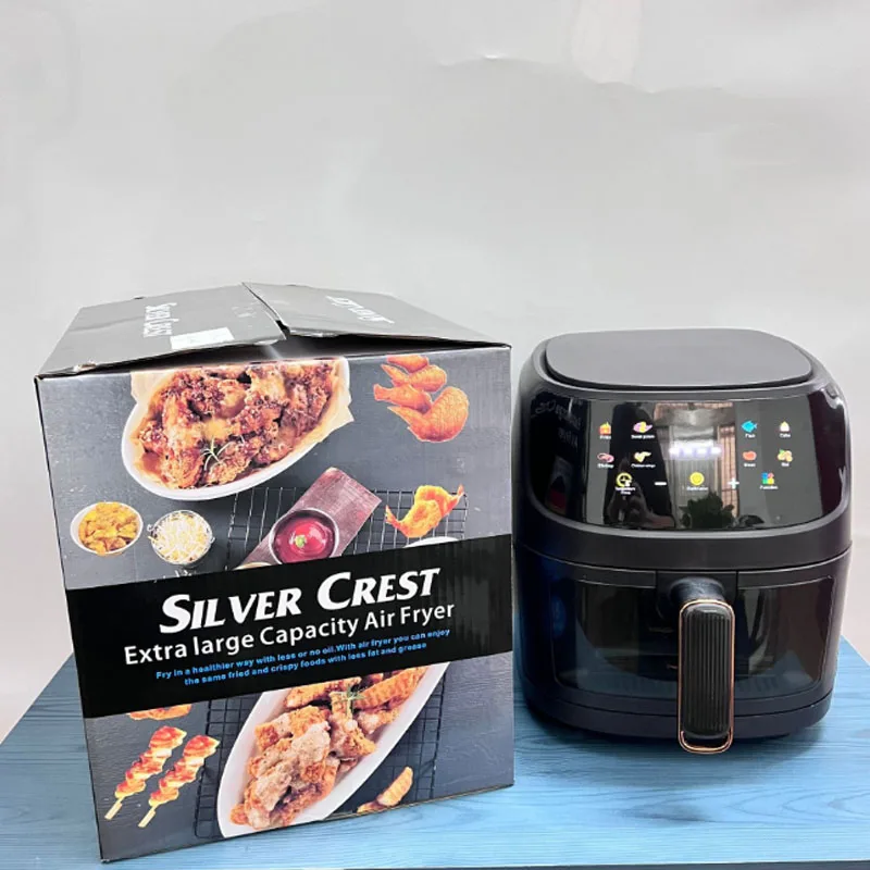 Air Fryer Visible Home New Multifunctional Oven Large Capacity Electric 110/220V English Screen Food Processor Kitchen Appliance 6