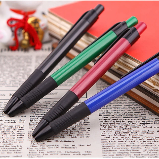 4Pcs Business Gel Pens Kawaii Stationery Ballpoint Pen Ballpen