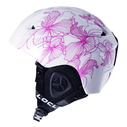 LOCLE Ski Helmet Men Women Children Ultralight Skiing Snowboard Skateboard Helmet Motorcycle Snowmobile Helmet Size 52-64cm