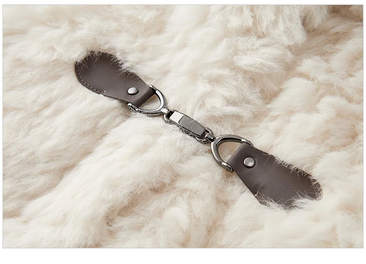 Coat Women Imitation Rabbit Fur Imitation Suede Patchwork Retro New Winter Loose Stand-Up Collar Jacket