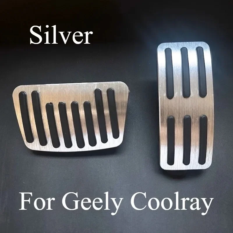 For Geely Coolray Accelerator Brake Anti-skid Pedal Modification Foot Pedal Brake Rest Anti-skid Pedal Decorative Accessories 1