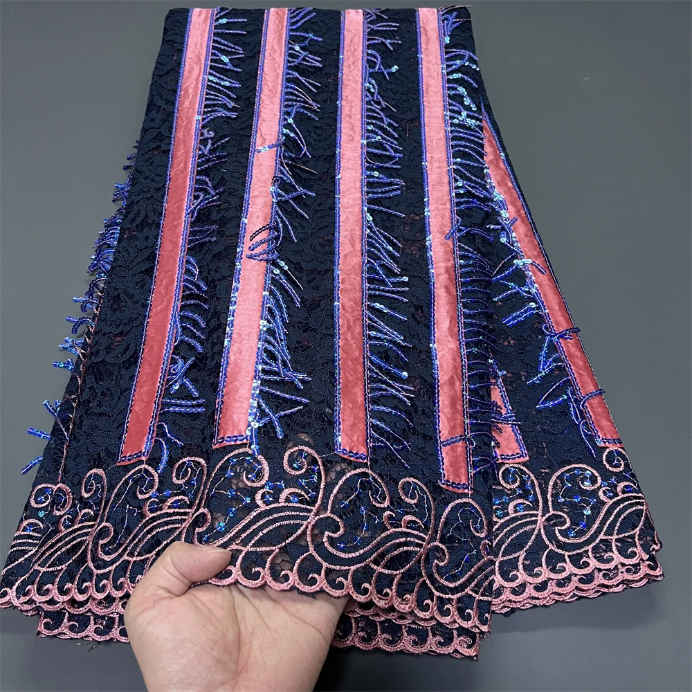 African Nigerian 2025 High-Quality Sequins Embroidery Tulle Lace Fabric Dresses Sewing Beads Stone for Prom 5Yards PS0081 - AliExpress 15 African Nigerian 2025 High-Quality Sequins Embroidery Tulle Lace Fabric Dresses Sewing Beads Stone for Prom 5Yards PS0081 - AliExpress 15