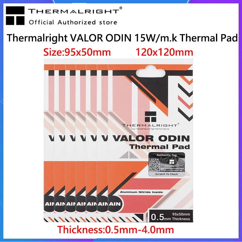 ThermalrightVALORODIN15WmkThermalPadForM2SSDMemorySilicone