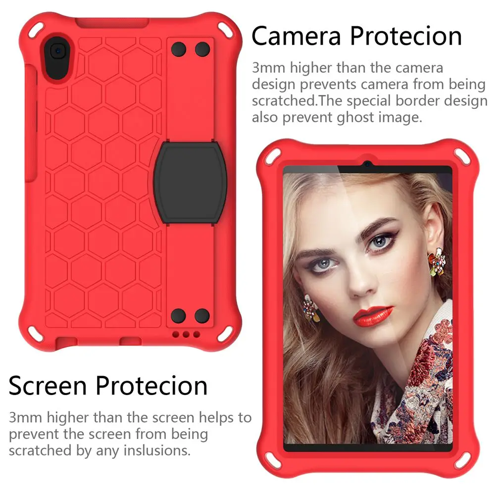 Universal Protective Tablet Case for 8-Inch Devices - Premium Leather Cover with Multi-Angle Stand